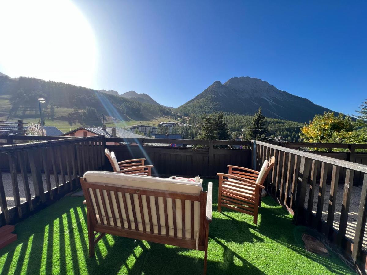 Les Tanieres De Montgenevre - La Marmotte - Duplex 4 P Entierement Renove Avec Vue Magnifique Leilighet Eksteriør bilde