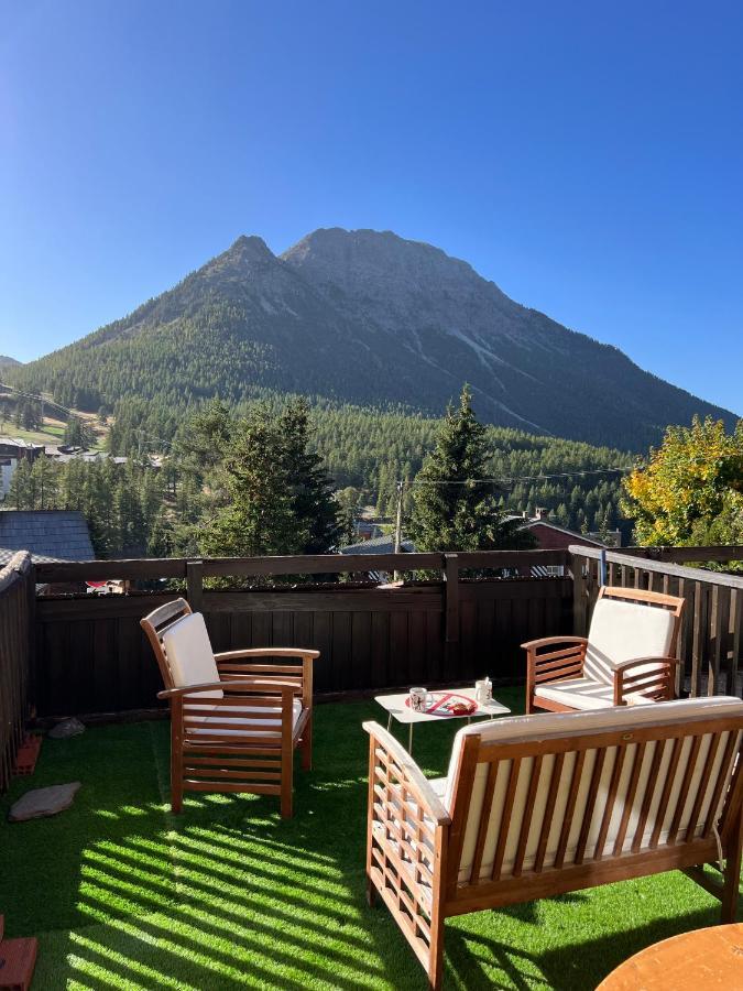 Les Tanieres De Montgenevre - La Marmotte - Duplex 4 P Entierement Renove Avec Vue Magnifique Leilighet Eksteriør bilde