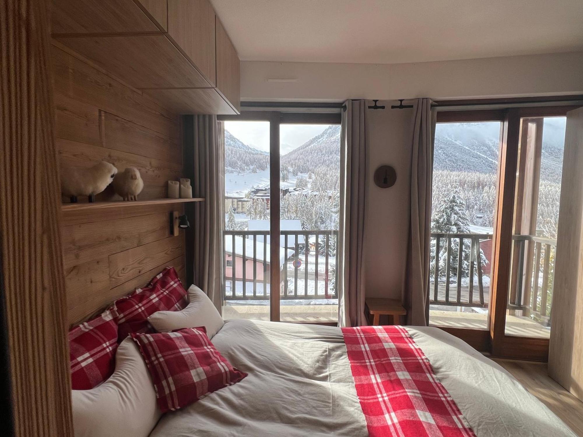Les Tanieres De Montgenevre - La Marmotte - Duplex 4 P Entierement Renove Avec Vue Magnifique Leilighet Eksteriør bilde