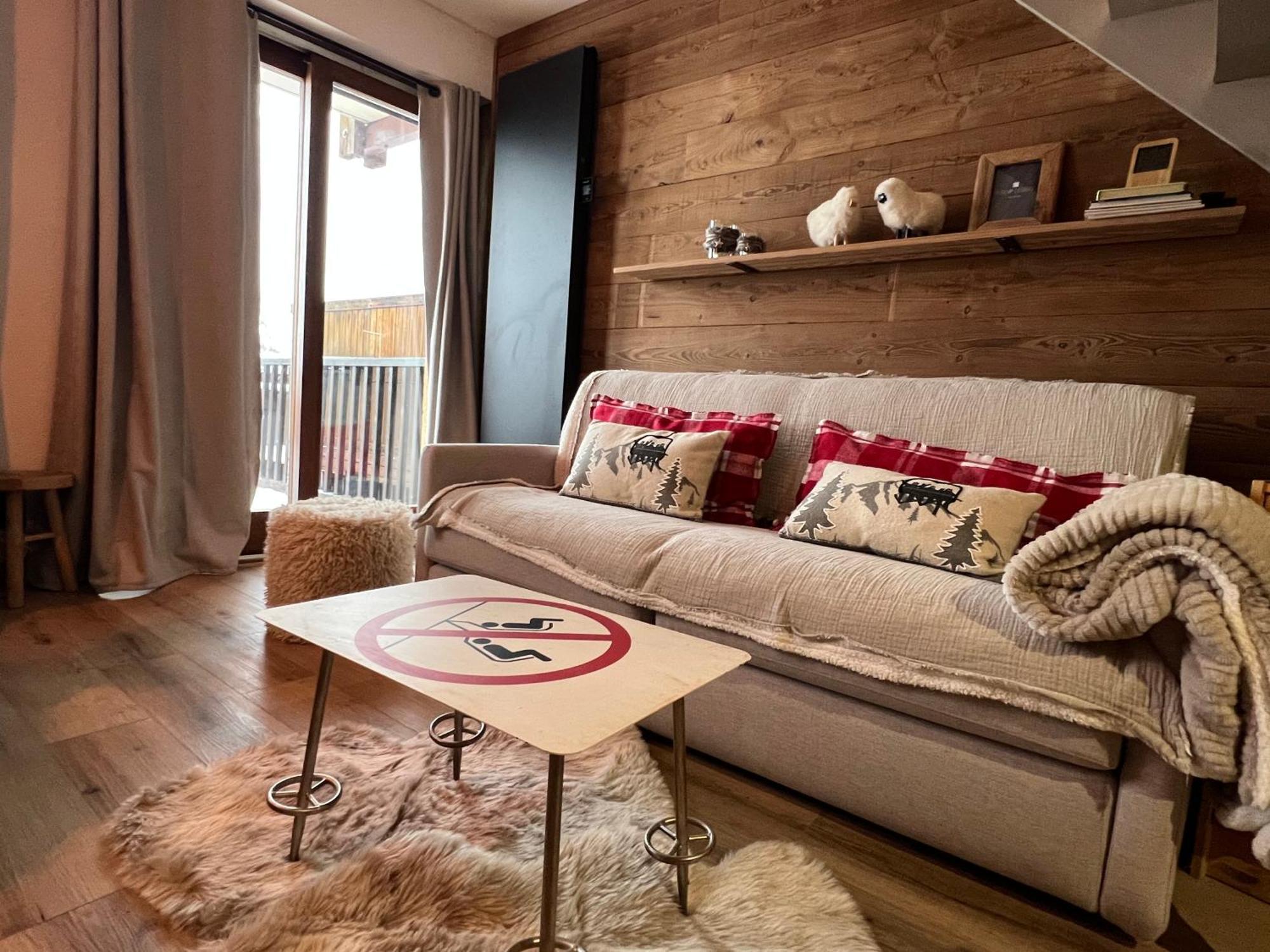 Les Tanieres De Montgenevre - La Marmotte - Duplex 4 P Entierement Renove Avec Vue Magnifique Leilighet Eksteriør bilde